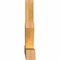 Ekena Millwork Saratoga Rough Sawn Timber Gable Bracket, Western Red Cedar, 108"W x 40"H x 6"D x 6"F, 9/12 Pitch GBW108X40X0606SAR00RWR - alternate 3